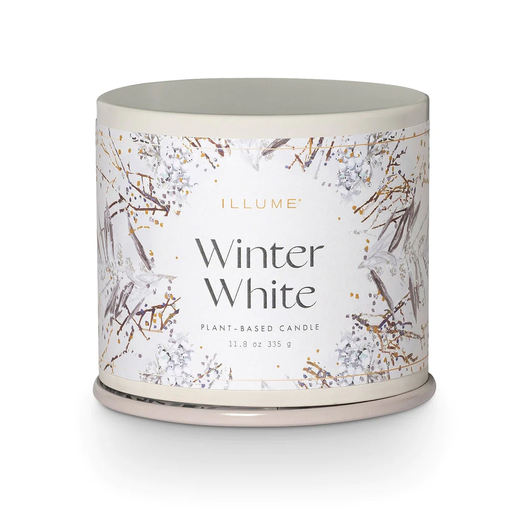 Bougie Illume grande Winter White chandelle