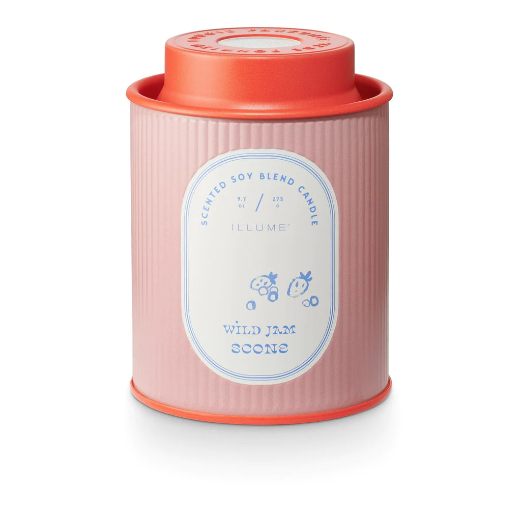 Bougie parfumée scone pâtisserie illume candle
