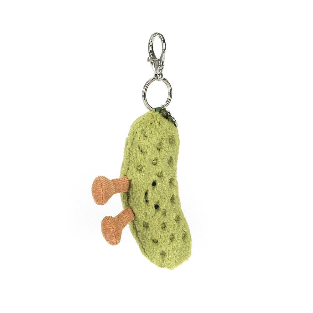 Porte-clés Amuseable Cornichon Pickle Jellycat cute charm tendance mode vert doux