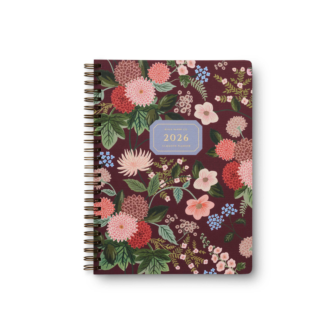 Agenda, Dahlia, 2026, rifle Paper Co., fleur, mignon