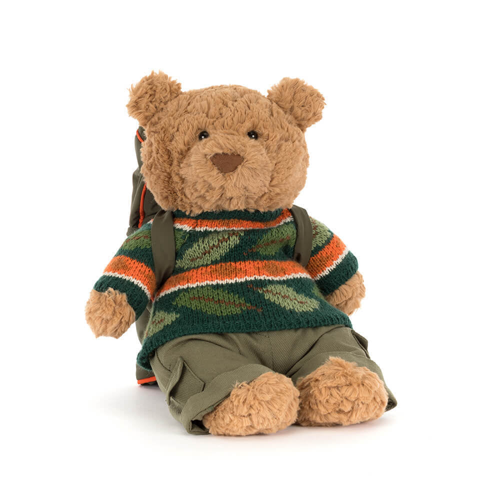 Peluche Ours Bartholomew Bear Hiking Outfit Jellycat cute automne tendance mode toutou