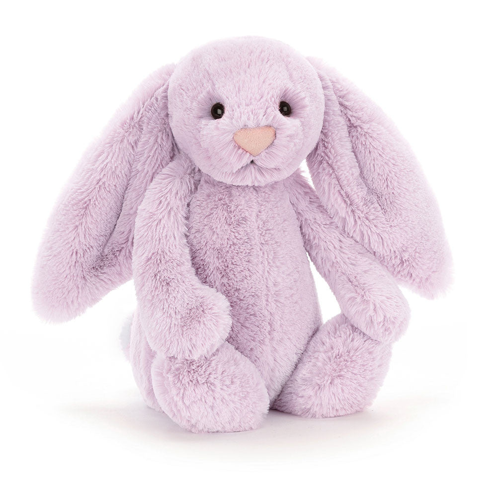 Peluche jouet doudou mignon Jellycat lapin lilas Bashful