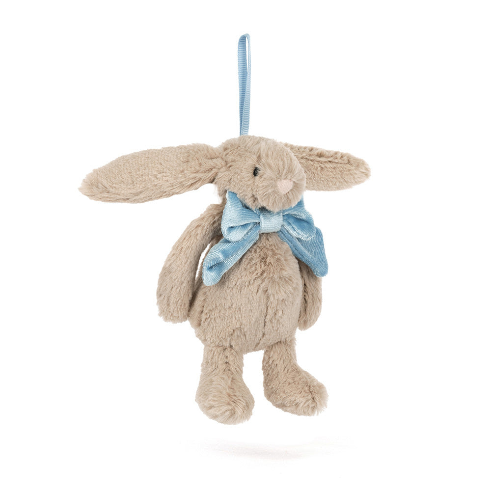 Jellycat décoration noël bashful bunny lapin
