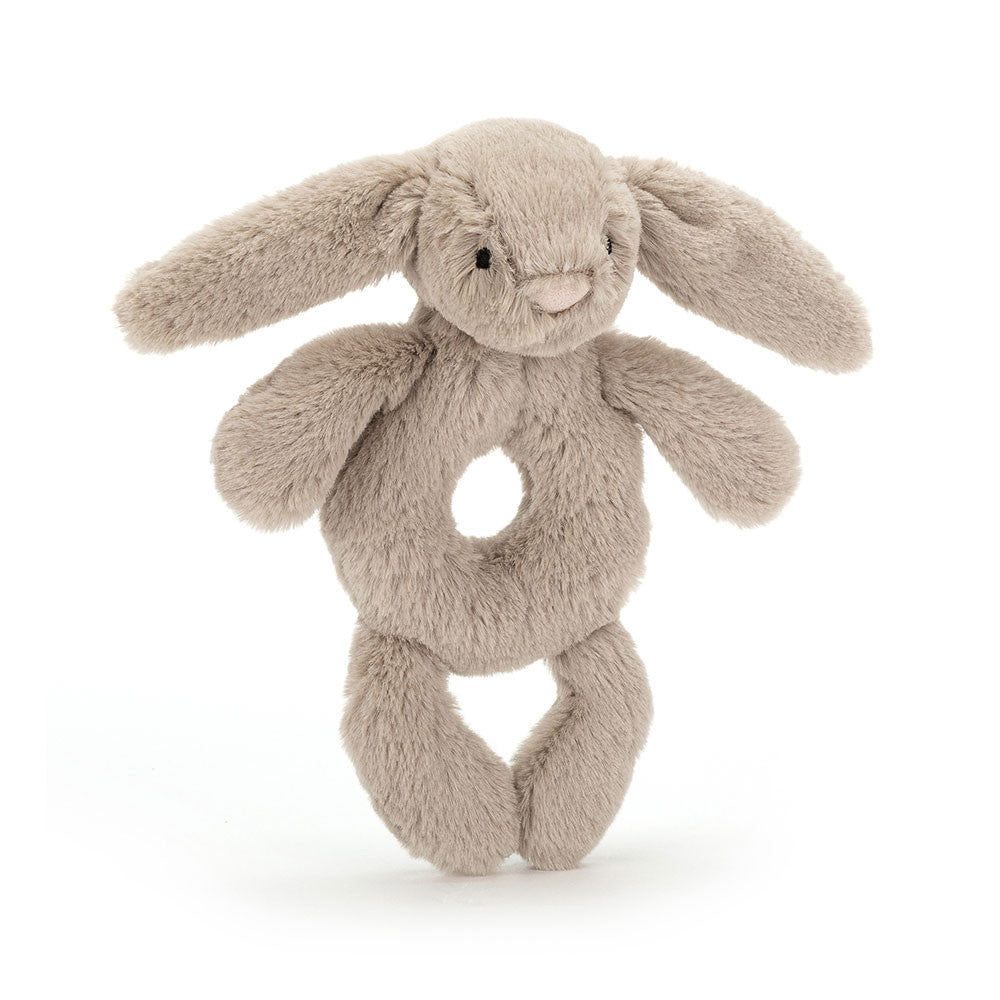 Hochet Bébé Jellycat Lapin Beige