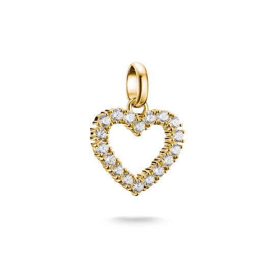 Charm Coeur Connect Vermeil Or 18 carats Thomas Sabo