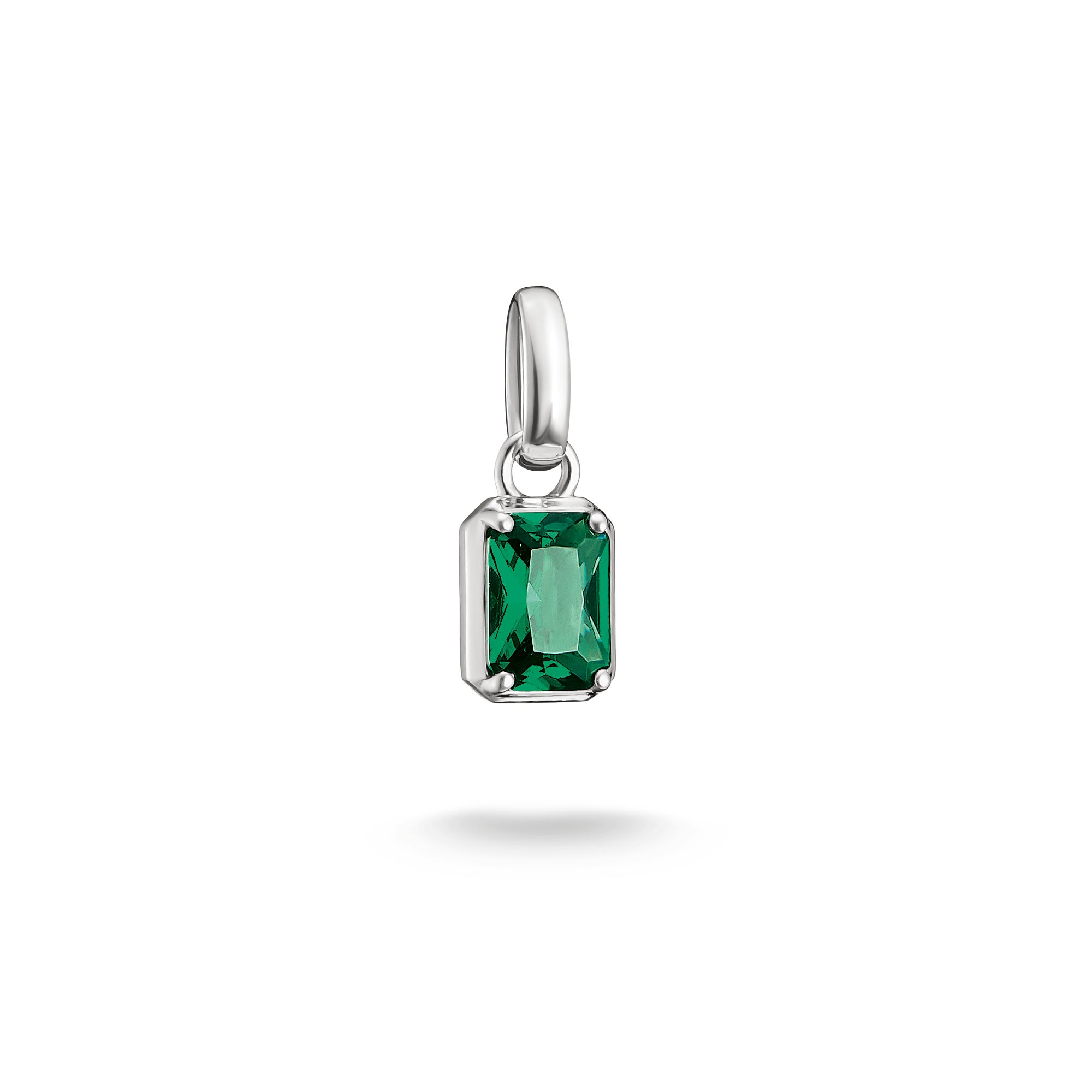 Charm pierre naissance mai vert émeraude Argent sterling 925 Thomas Sabo