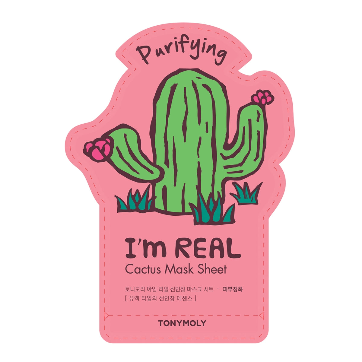 Tonymoly masque visage Corée du Sud cactus soin