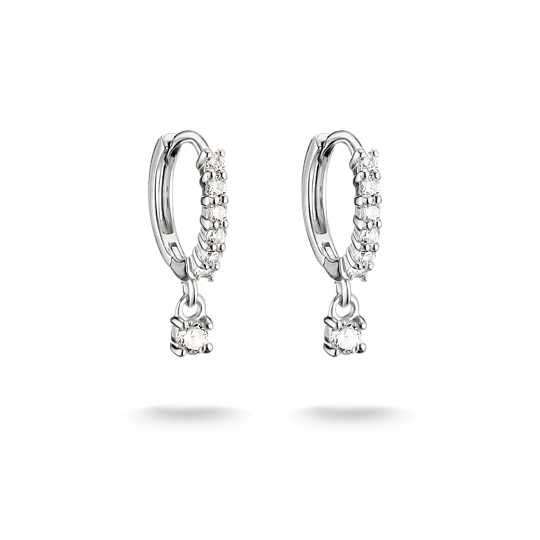 Anneaux Huggie Pendant Argent Sterling 925 Thomas Sabo tendance mode