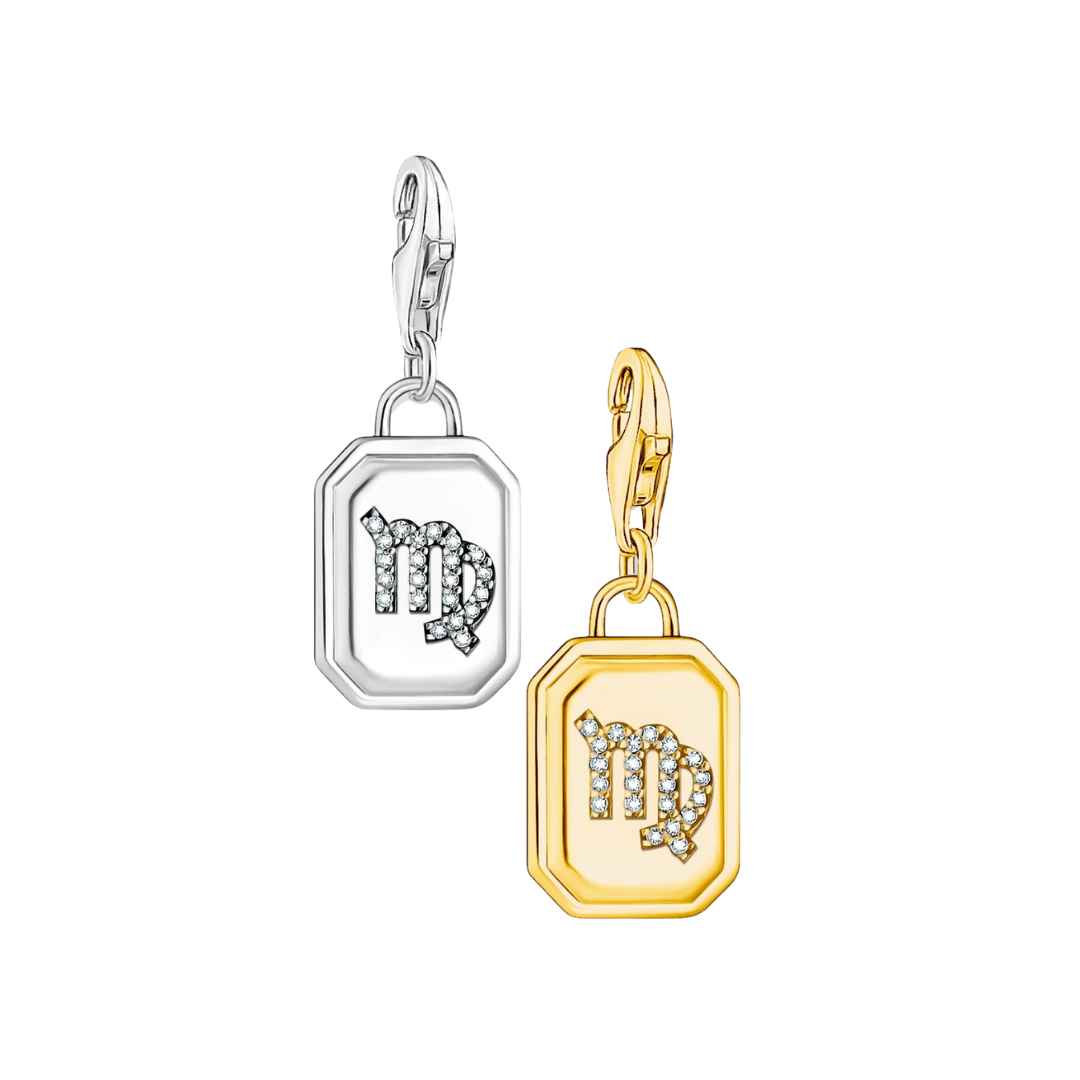 Thomas sabo Charm signe zodiaque vierge argent 925 or vermeil