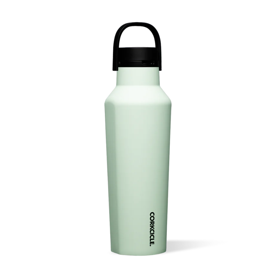 Bouteille Sport Corkcicle Isolée Stainless Acier Inoxydable vert