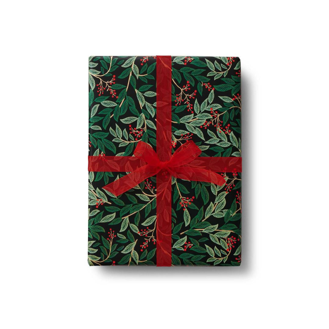 Papier d’emballage Rifle Paper CO. Saule vert cadeau