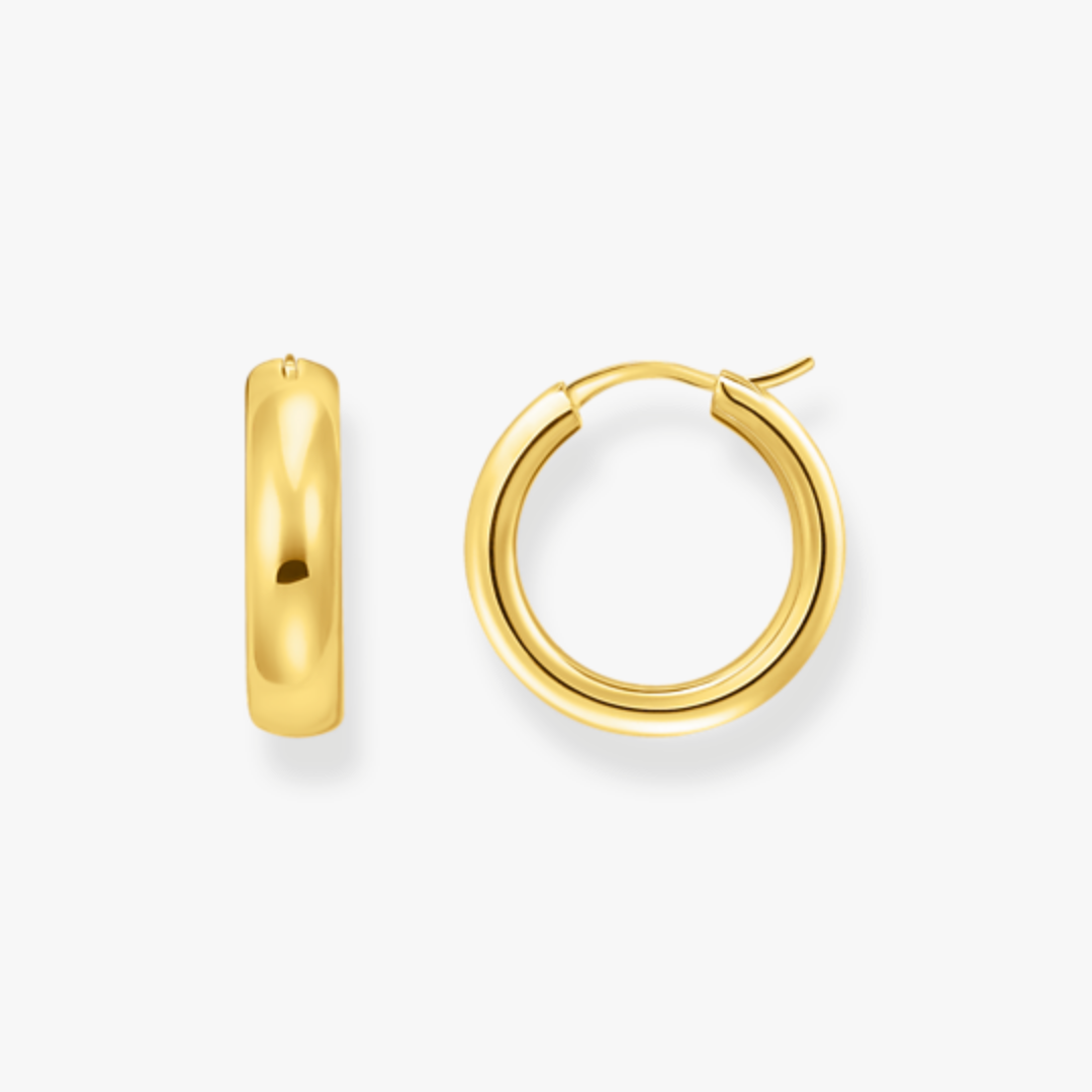 Anneaux Créoles 16 mm Vermeil Thomas Sabo