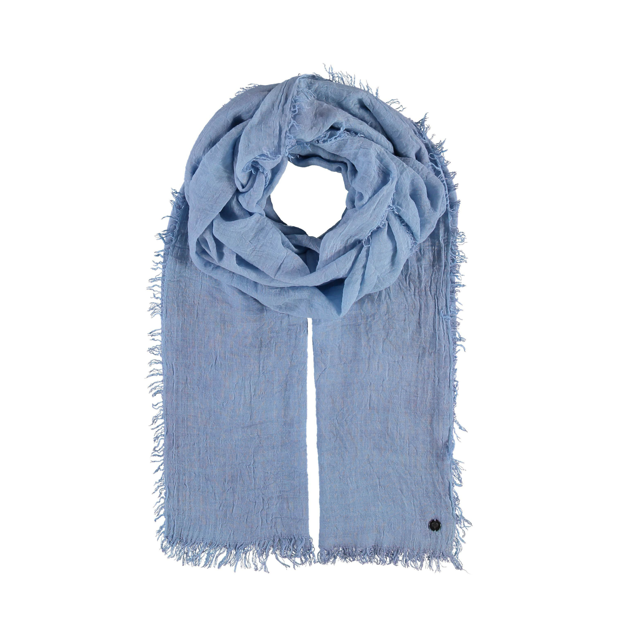 Écharpe légère essentielle Bleu pervenche Maison FRAAS cute tendance mode