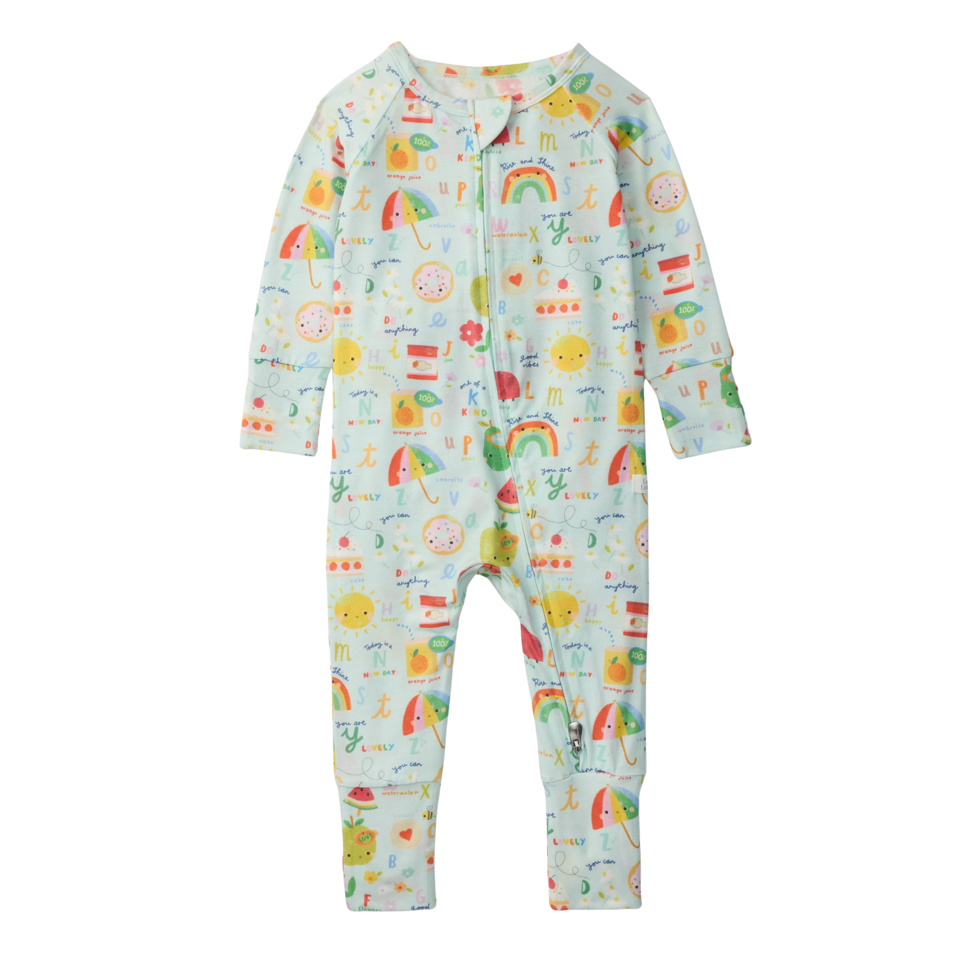 Pyjama TENCEL Motif Alphabet Smiles Loulou Lollipop