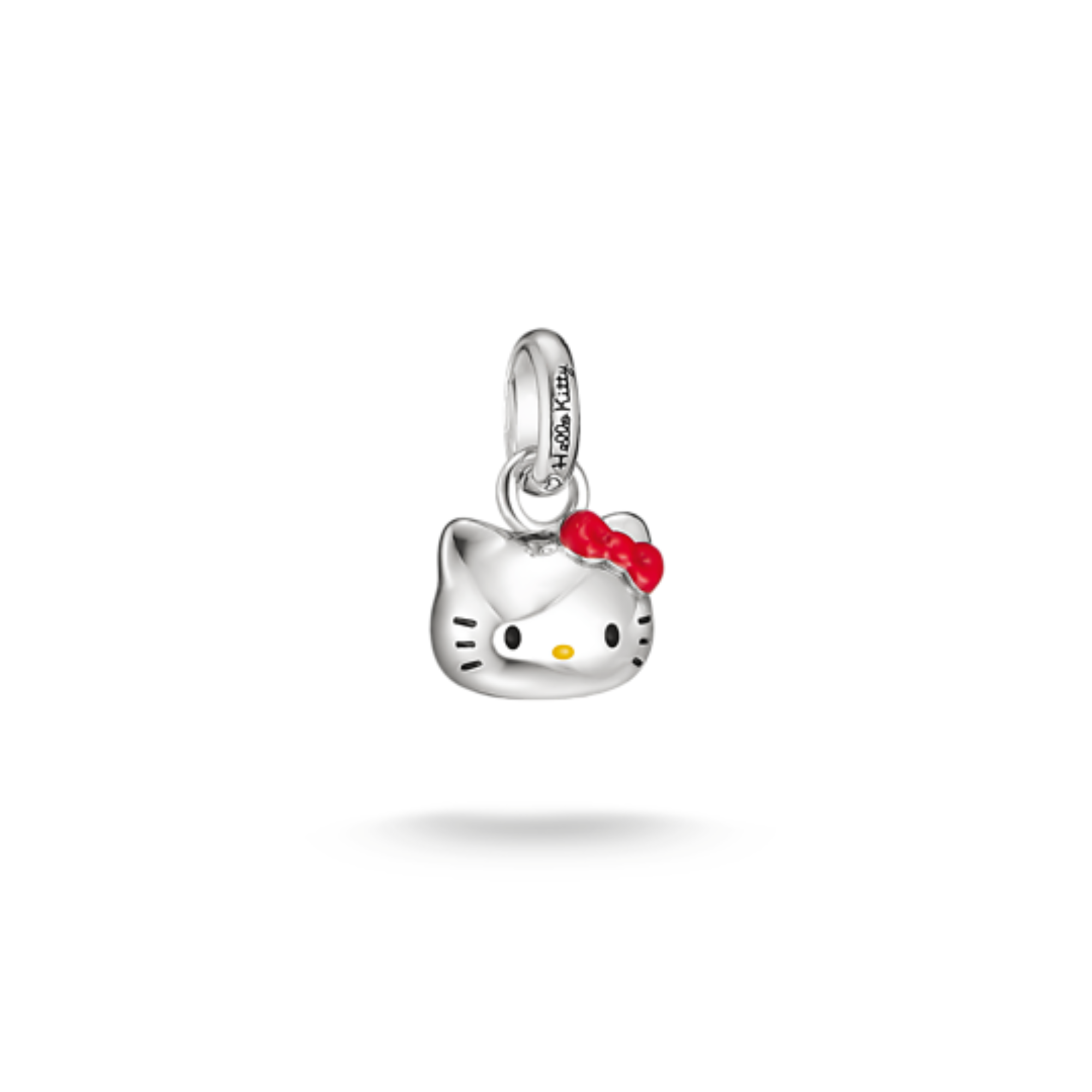 Hello Kitty charm à bélière noeud rouge Argent Thomas Sabo cute tendance mode