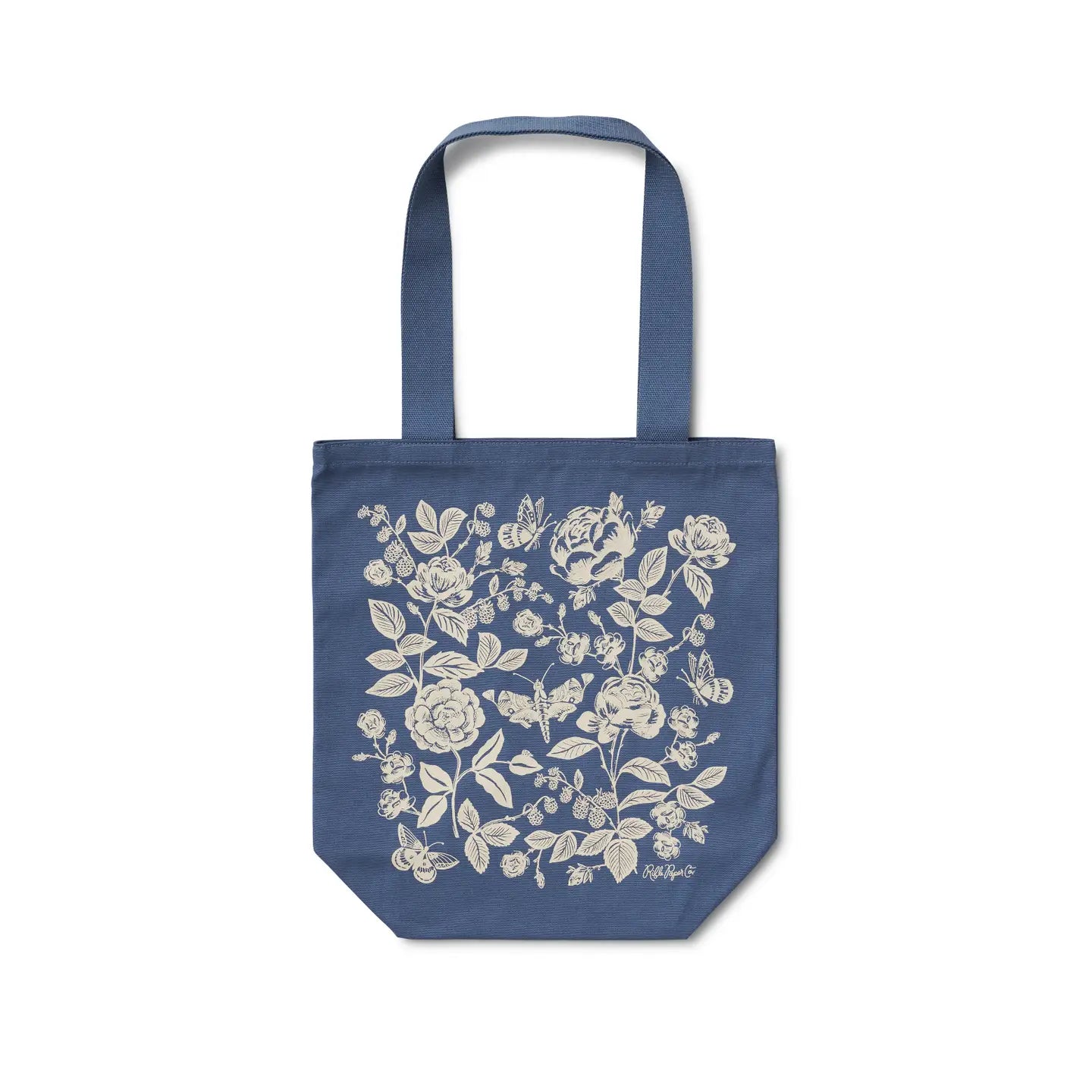 Sac Toile Coton Réutilisable English Rose Rifle Paper co.