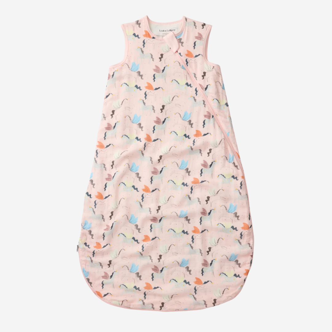 Sac couchage unicorn ballet bébé rose Loulou Lollipop