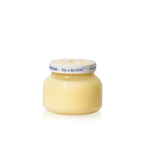 Bougie parfumée 8 oz Isla Bloom Capri Blue jaune cute été tendance