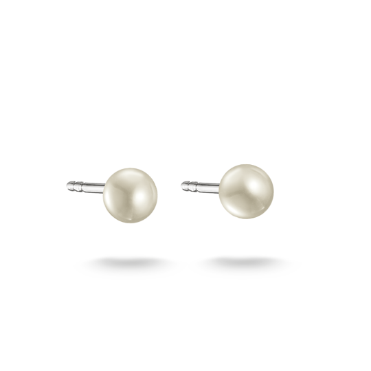 Boucles d'oreilles Perle 5mm Argent Sterling 925 Thomas Sabo tendance mode
