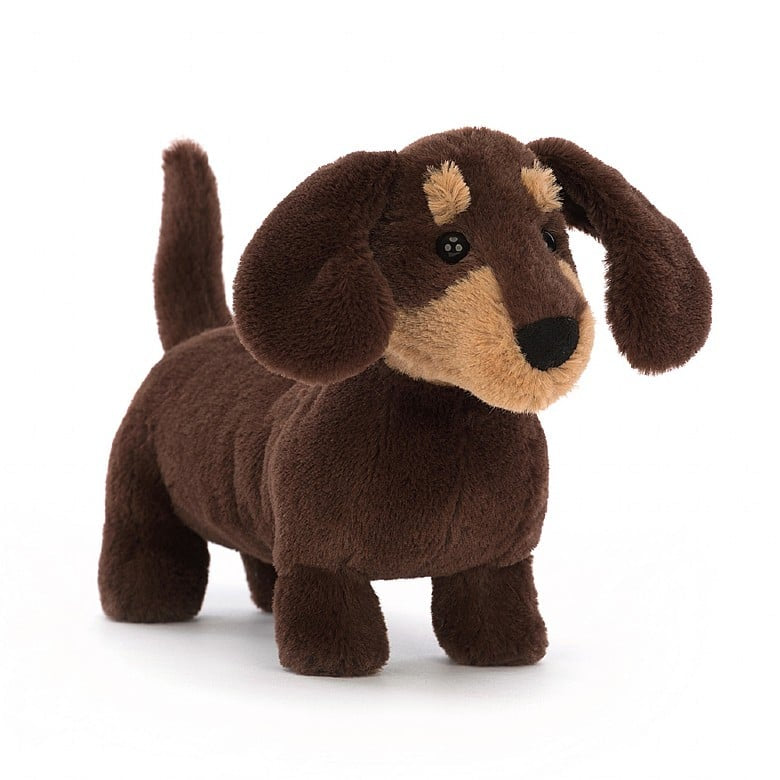 Toutou Jellycat Chien Saucisse Otto en petit
