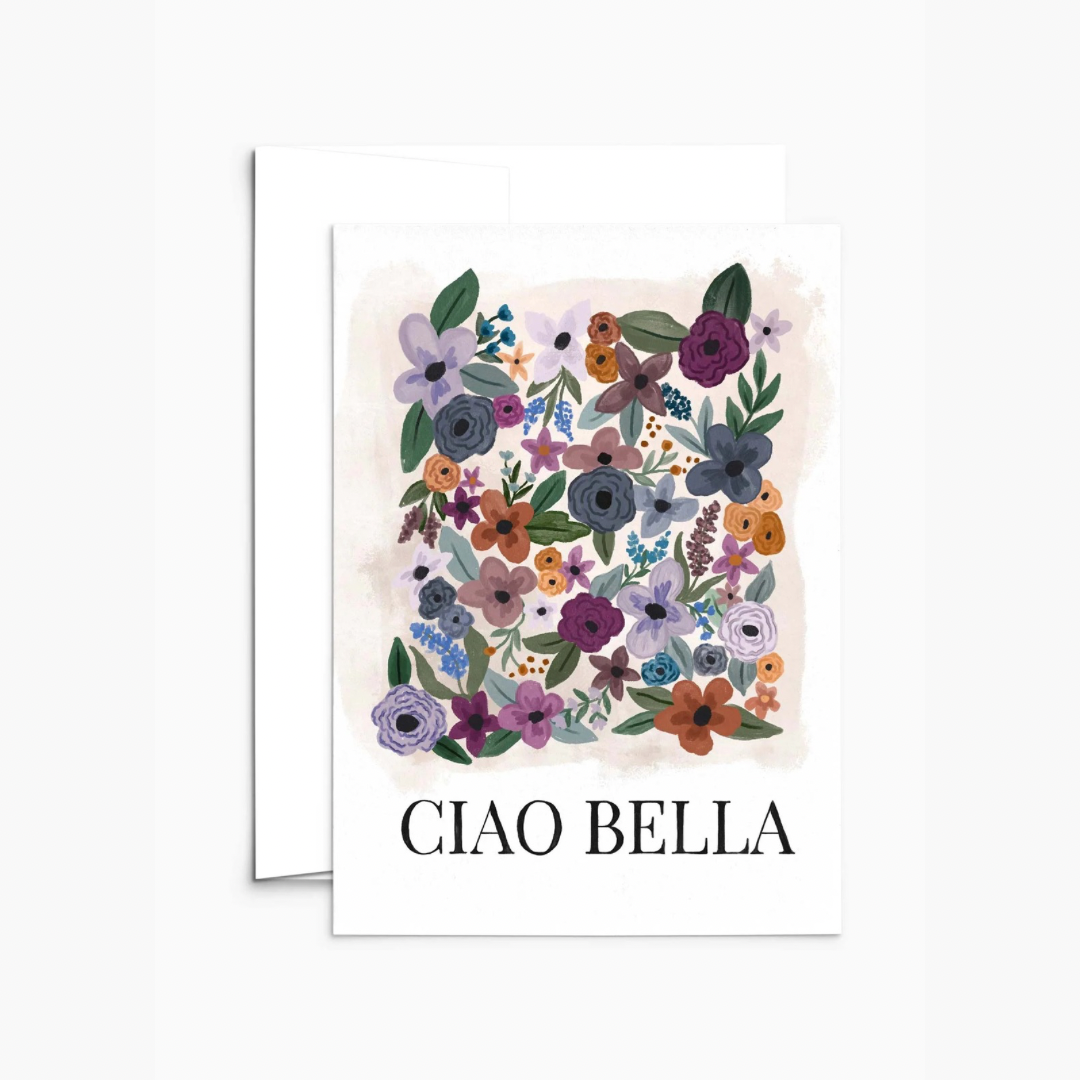 Carte ciao Bella papeterie mimi & august