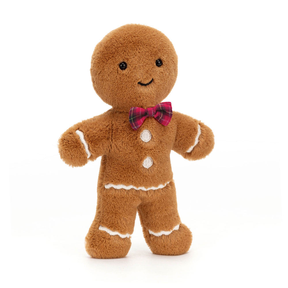 Jellycat peluche Jolly gingerbread fred noël