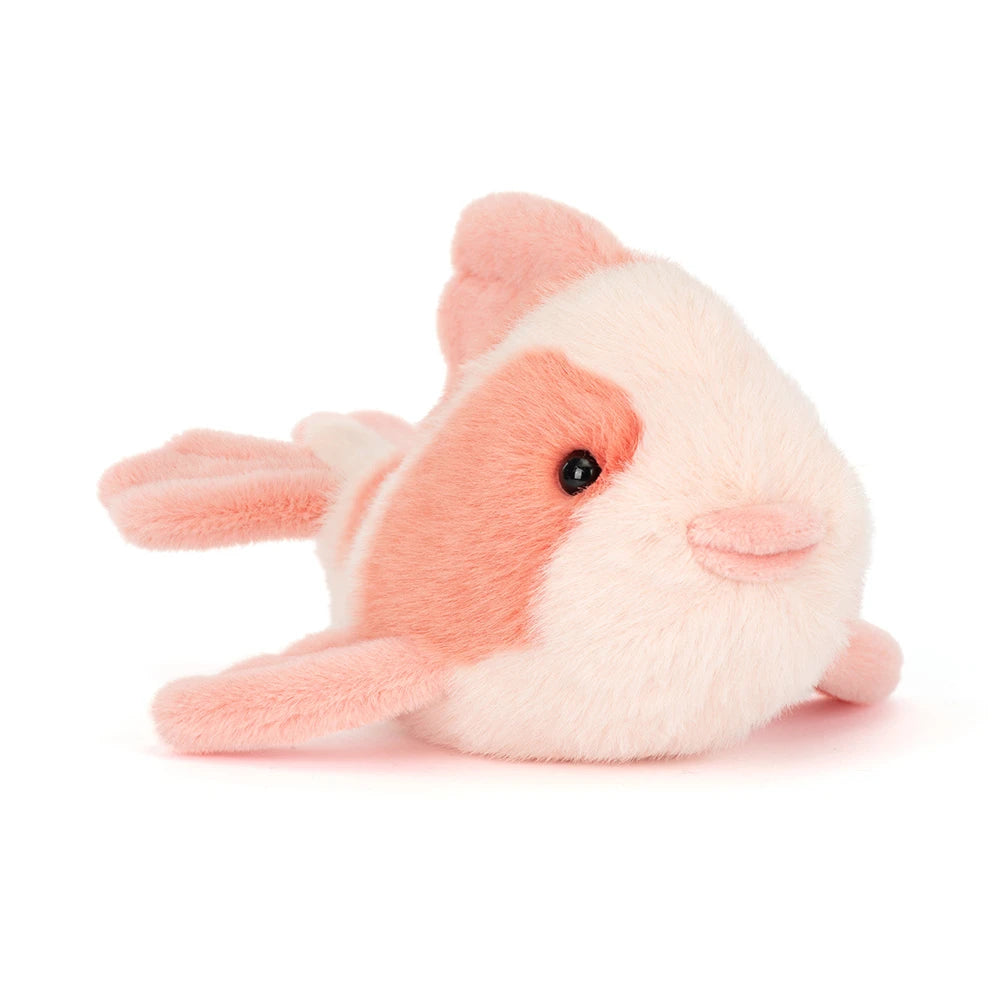 Peluche Poisson Carpe Fancy Carp Jellycat cute tendance mode rose corail toutou