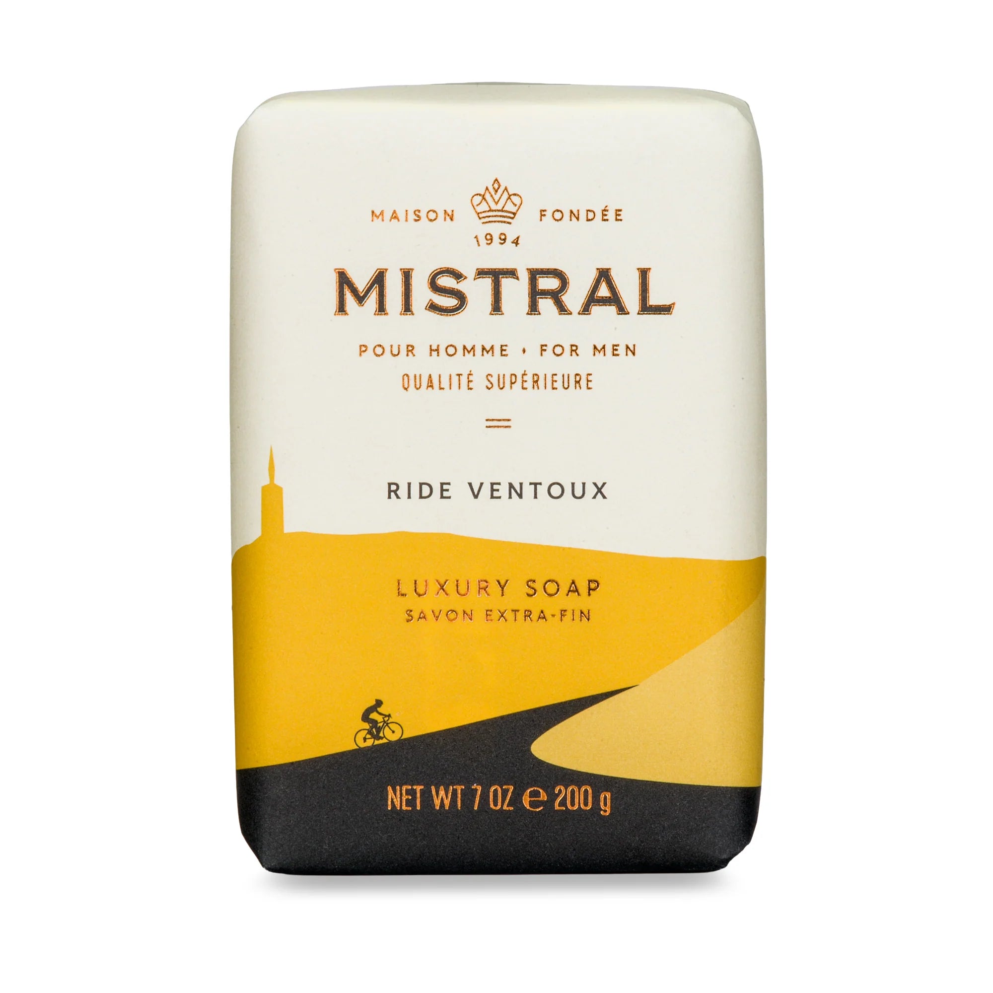 Savon en bar mistral Vélo ride ventoux luxe france