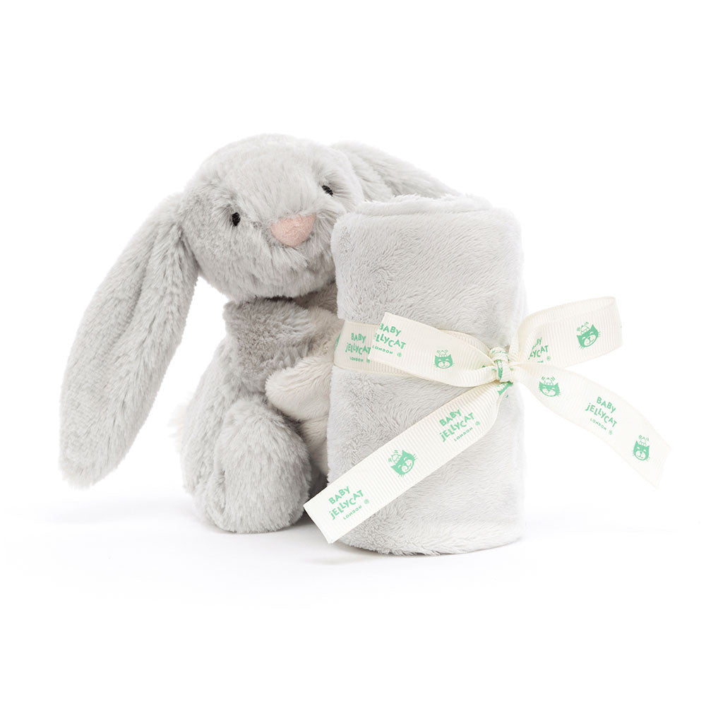 Doudou, jellycat, lapin, gris, mignon, bébé, tendance, angleterre