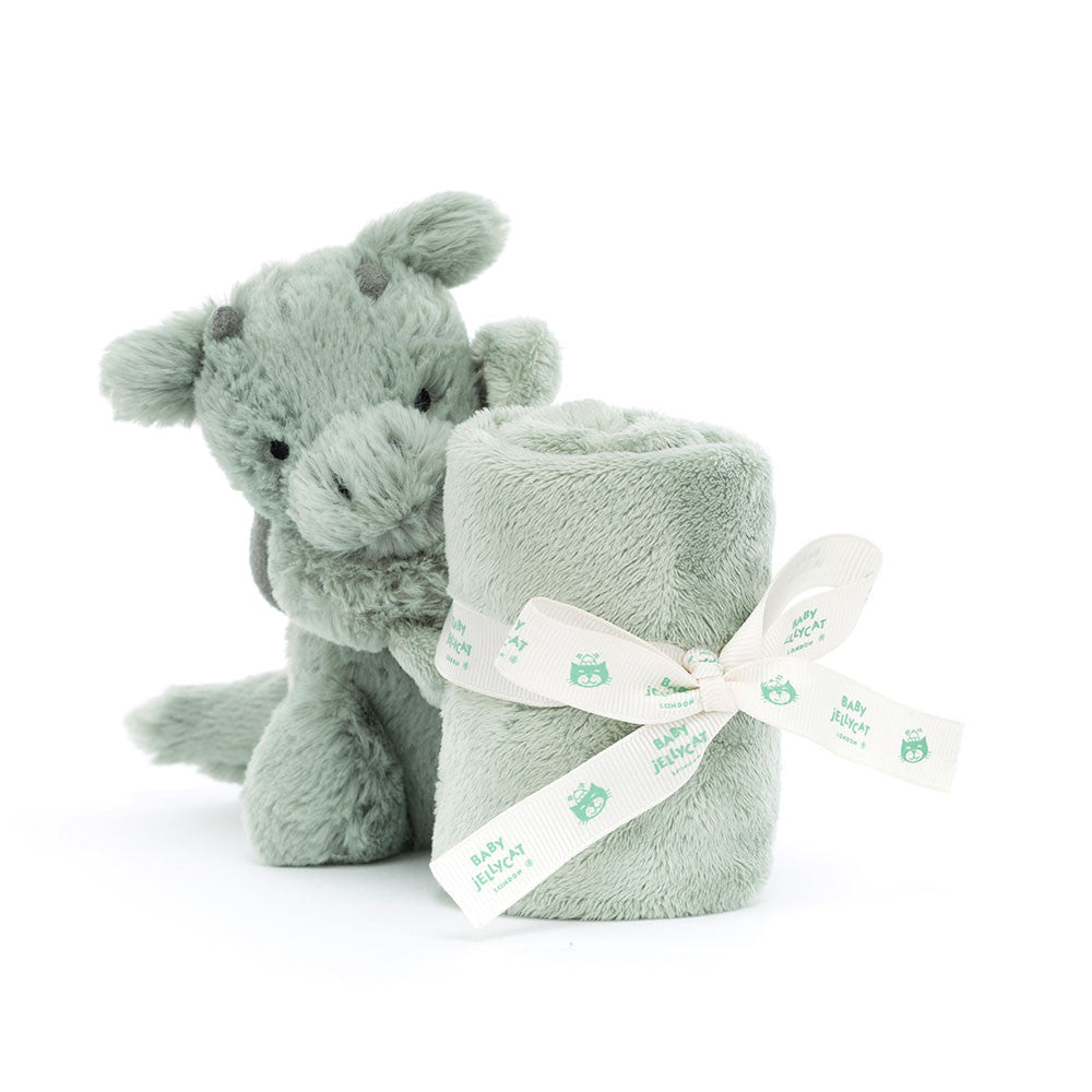 Doudou, bébé, jellycat, dragon, vert, tendance, mignon, angleterre