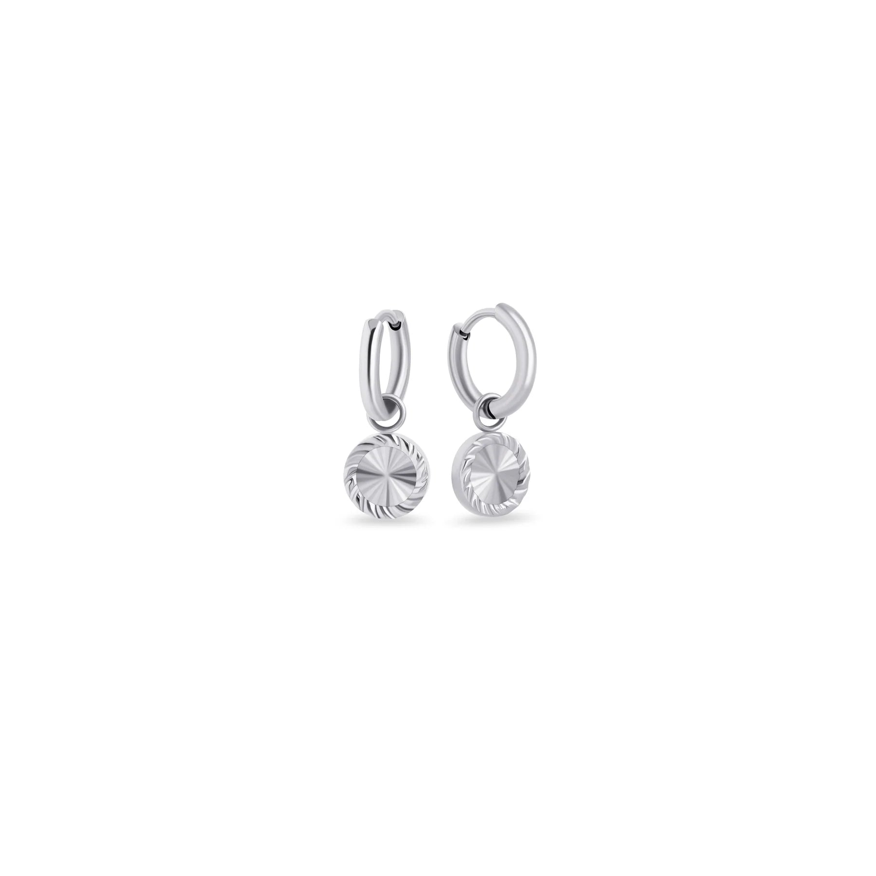 Anneaux Esme boucles pendantes rayons acier inoxydable 316L Mia bijoux style mode