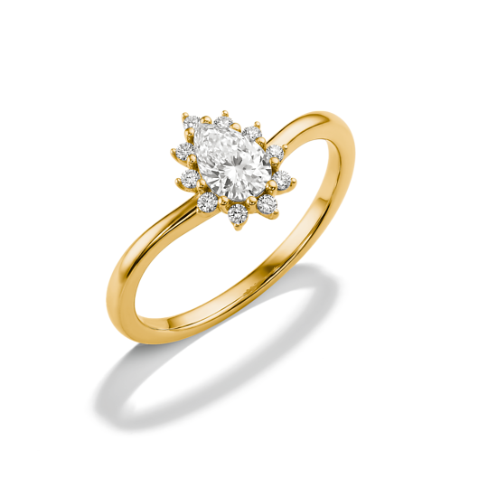 Bague Romance Cute tendance mode or plaqué or 18 caratsThomas Sabo