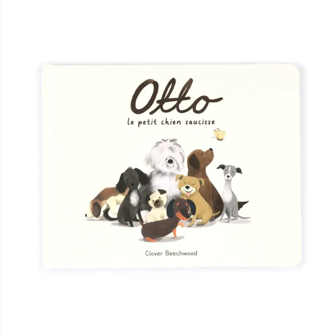 Livre enfant Jellycat Français Otto chien