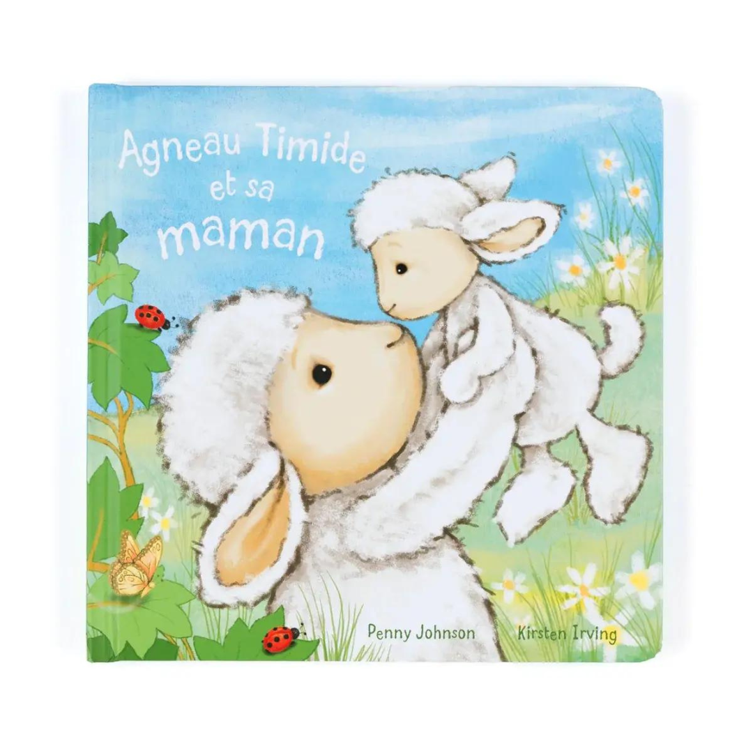 Livre enfant Jellycat Français Agneau Timide