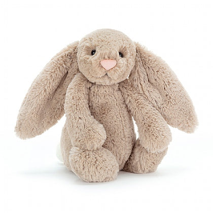 Peluche lapin beige Jellycat bashful medium