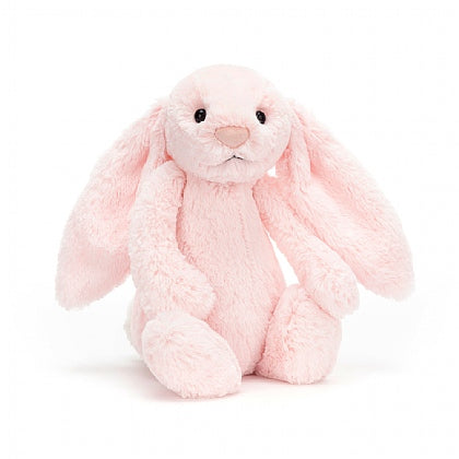 peluche lapin rose jellycat bashful medium