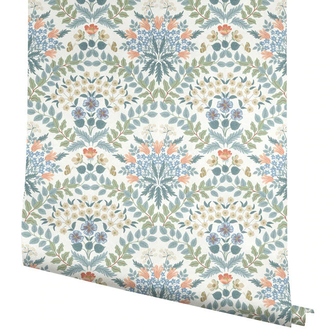 papier peint Rifle Paper co. Bramble blanc