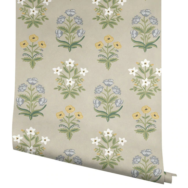 papier peint Rifle Paper co. Mughal beige