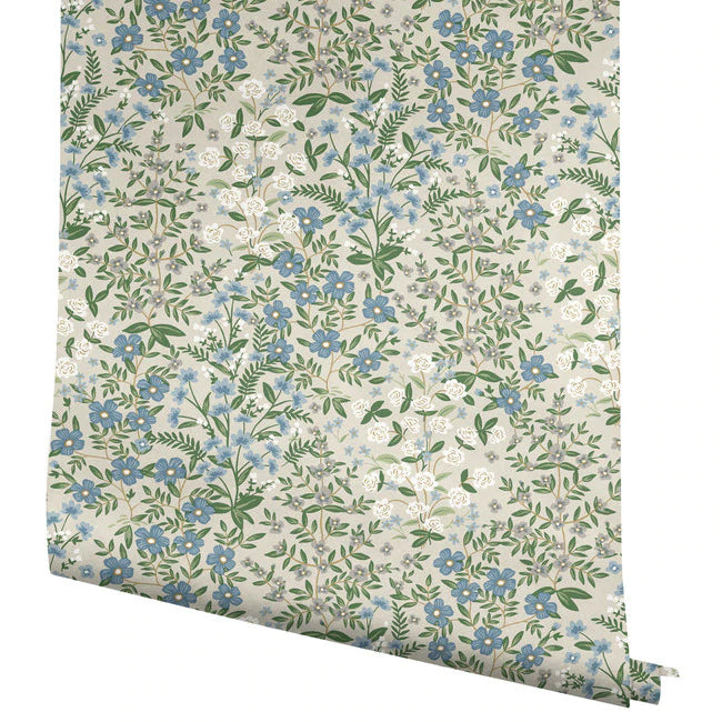 papier peint Rifle Paper co. Prairies lin beige