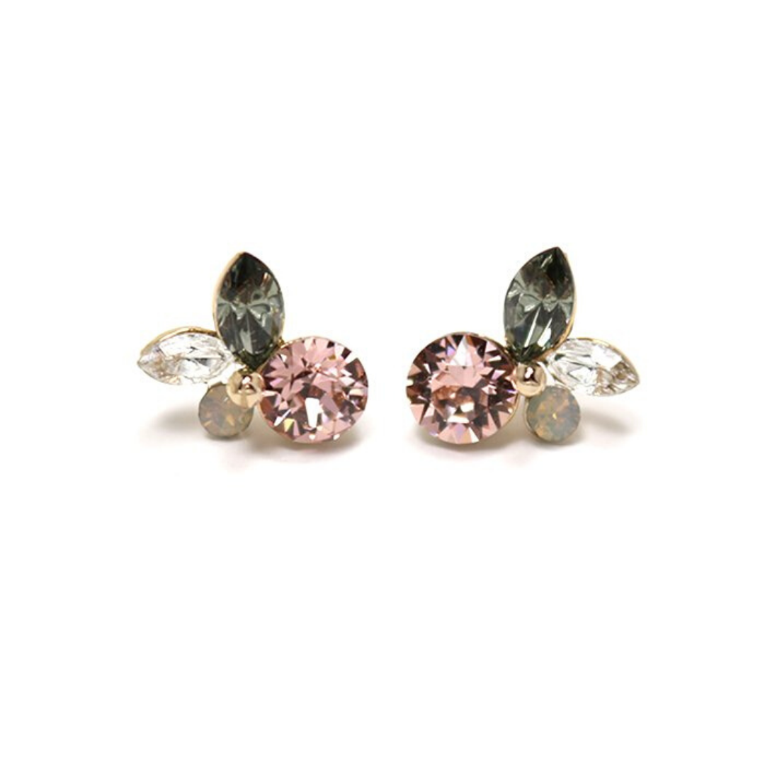 Boucles d'oreilles Corsage rose