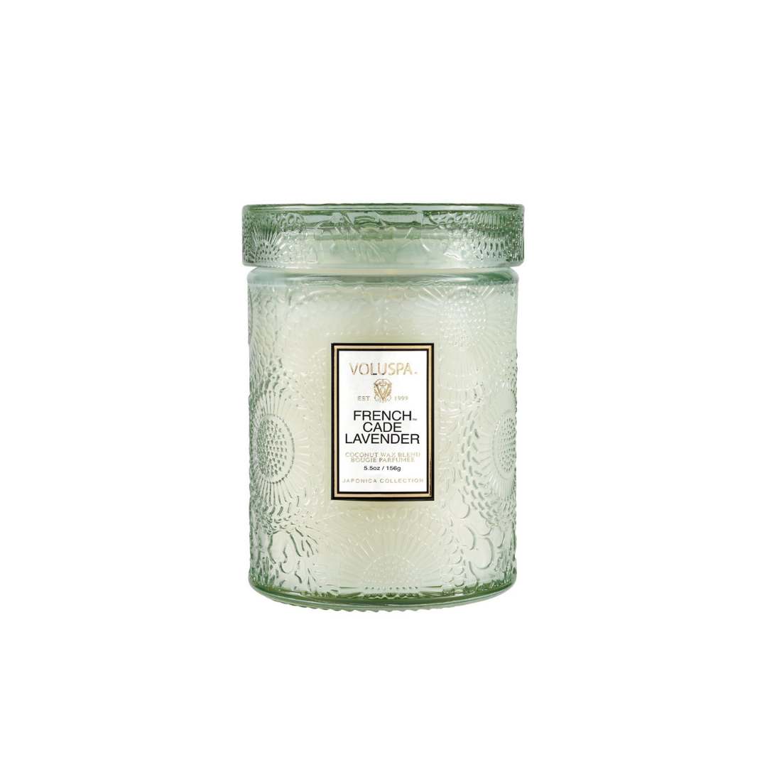 Petite bougie embossée French Cade Lavender