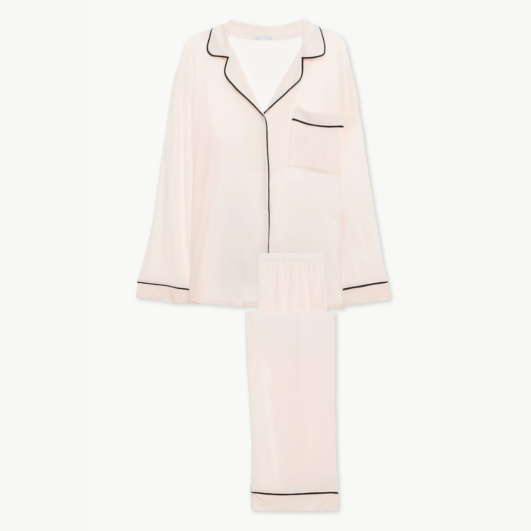 Eberjey Pyjama long Gisele sorbet rose