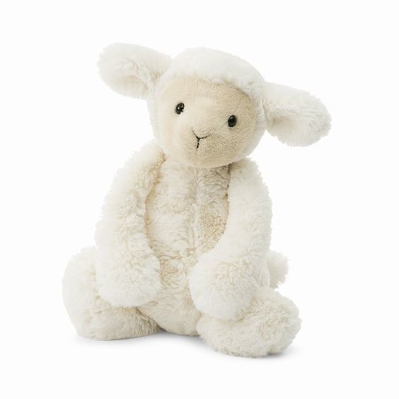 Peluche Jellycat Mouton blanc Bashfull