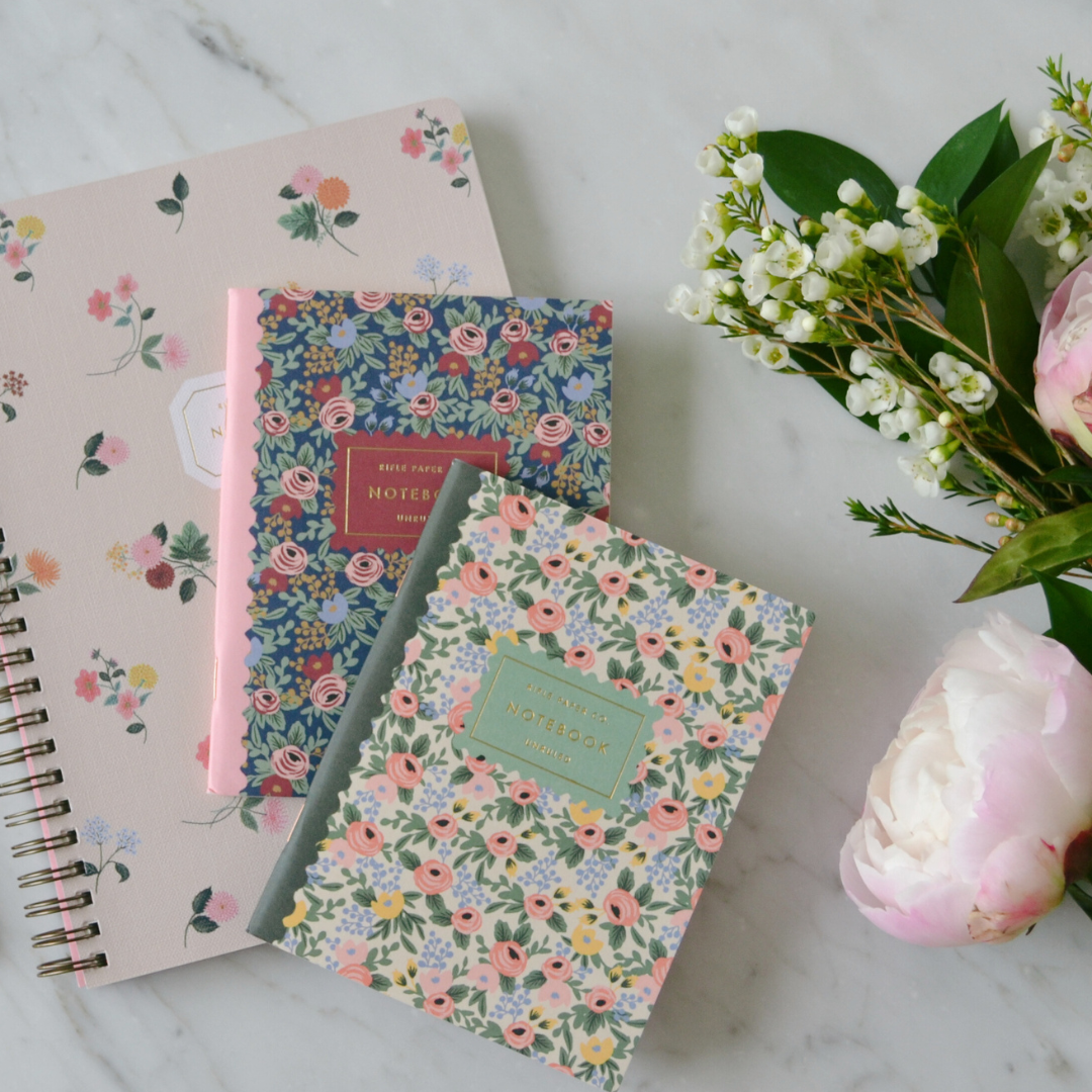 Rifle Paper Co. Papeterie Cartes de souhaits cahiers motif floraux