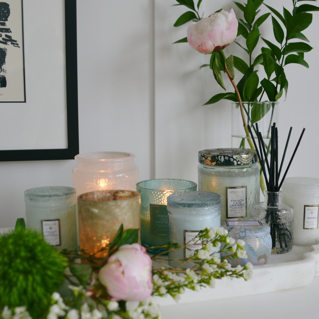 Voluspa Bougie parfumée luxe cire coconut 