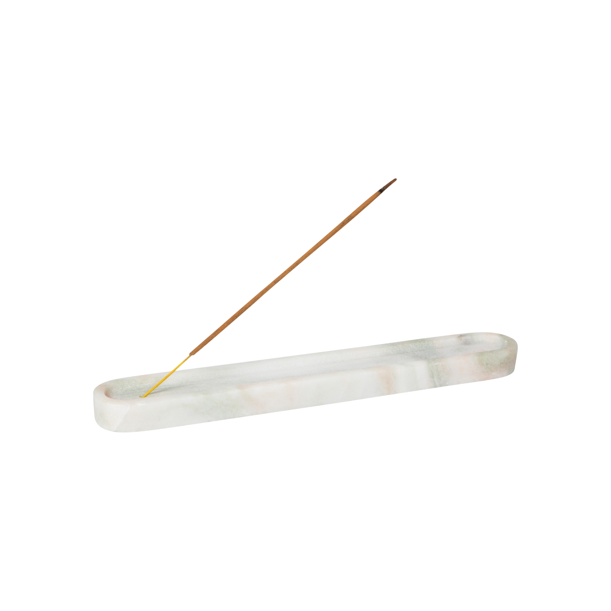 Porte-encens en onyx Blanc Danica relaxation mode tendance