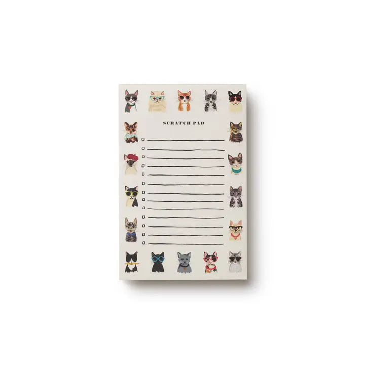 Bloc-notes Chats Rifle Paper co 
