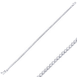 Bracelet Tennis zircon argent sterling 925