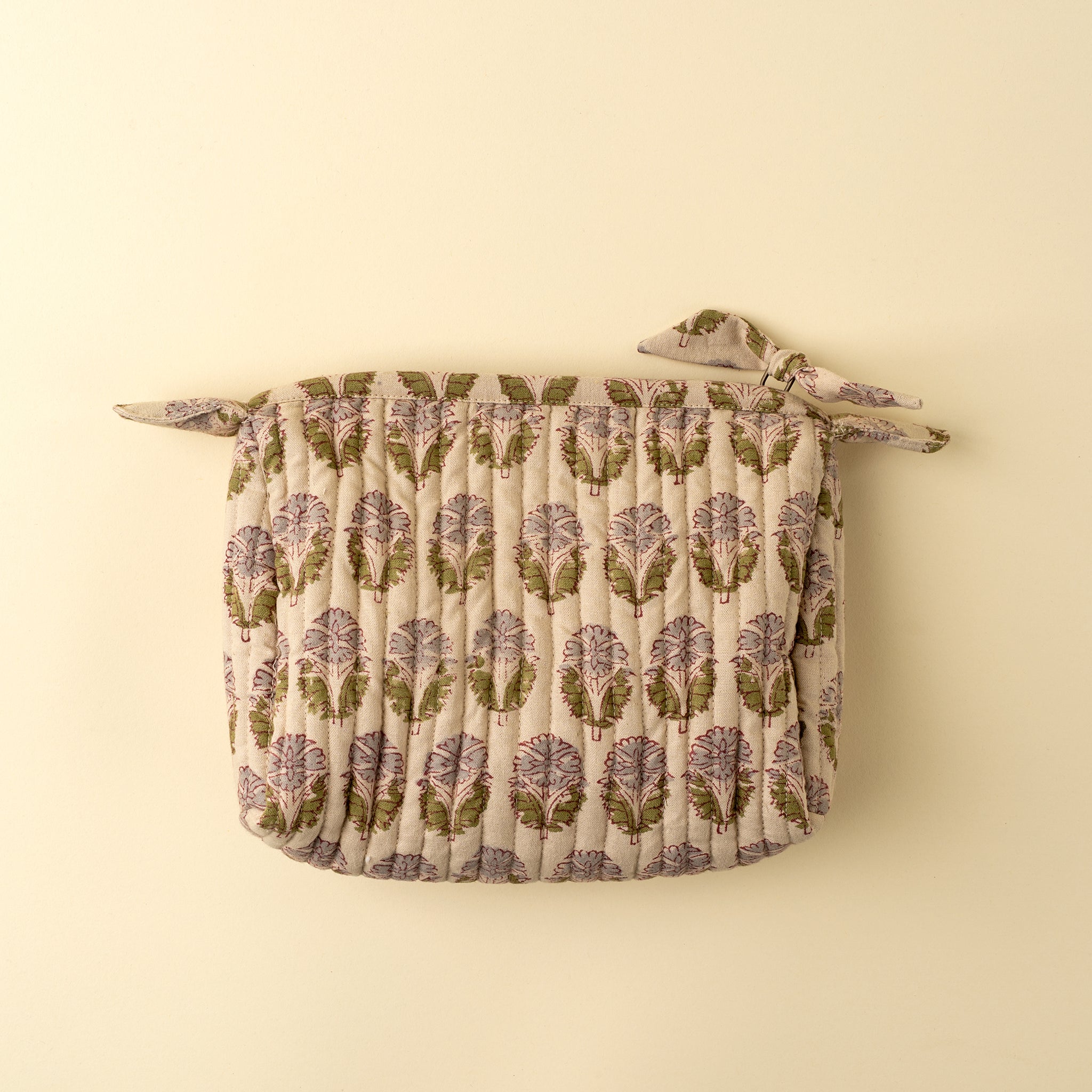 Pochette matelassée Nandini Block Print Indaba Trading mode transport tendance 