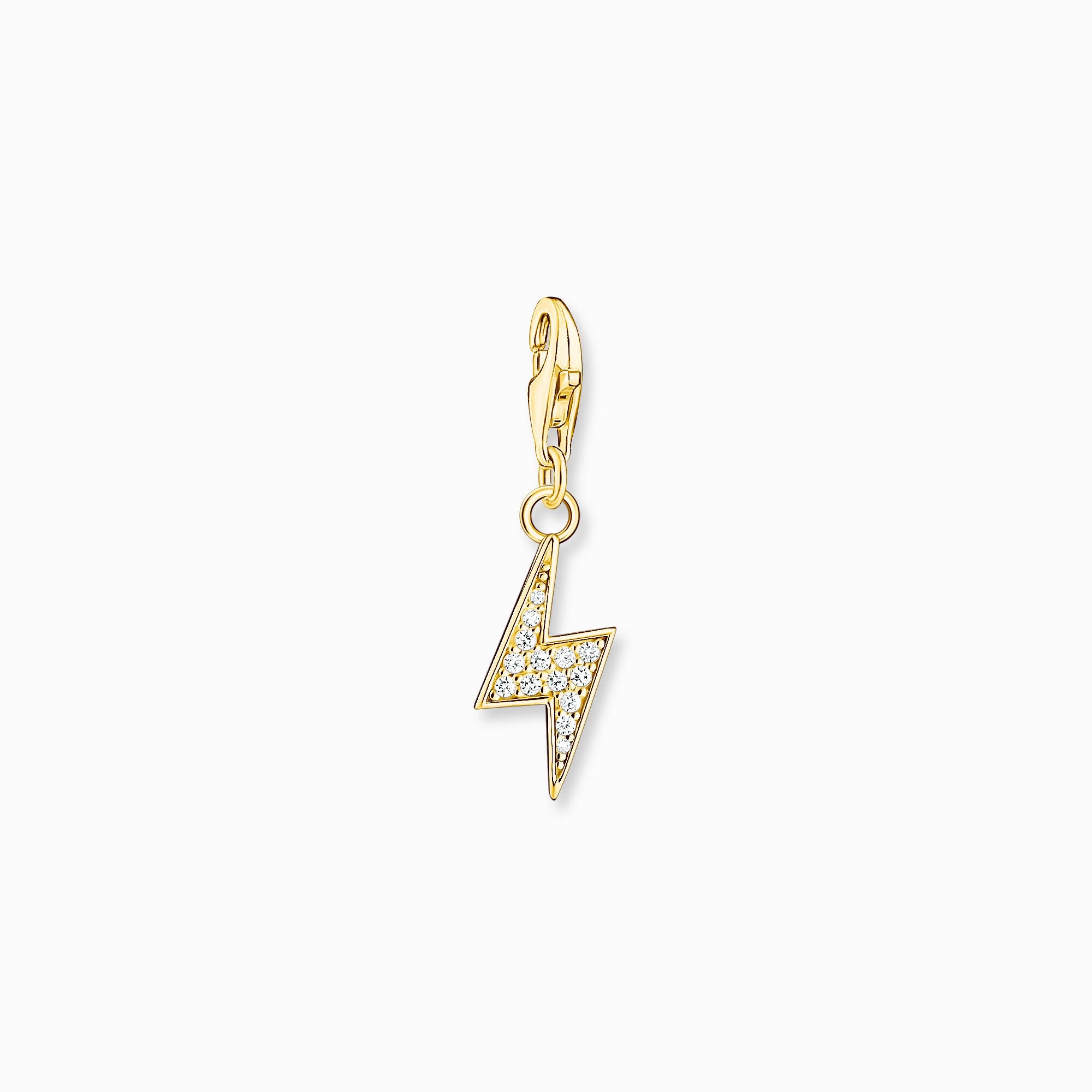 Thomas sabo Charm éclair zircon or vermeil argent 925